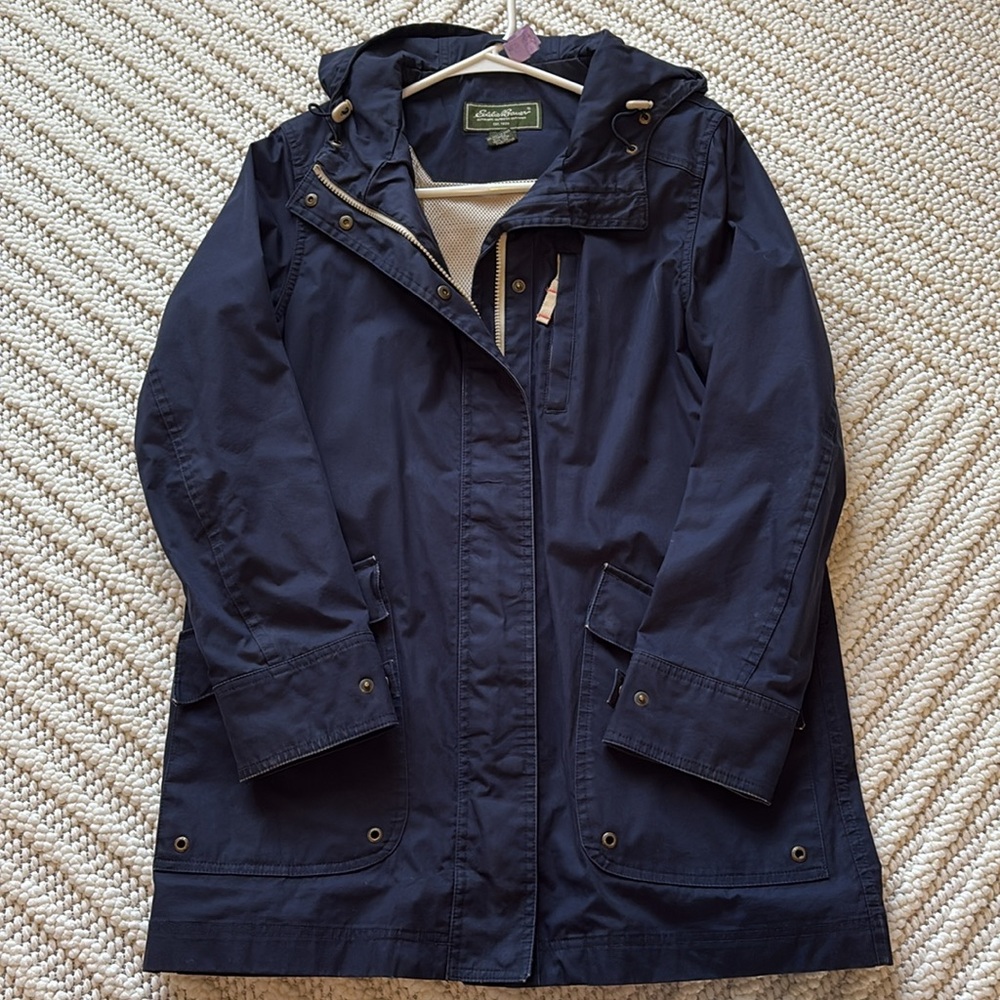 Eddie Bauer Women’s Small Hooded Utility Jacket